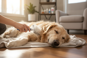 Grooming and Cleaning Dog Fur
